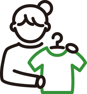 品物を綺麗にする 品物を綺麗にする